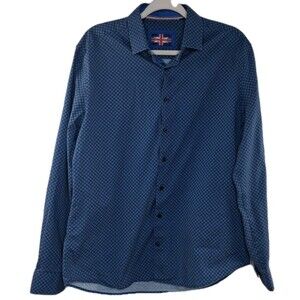 Soul of London Men's Button-Down Shirt Size L